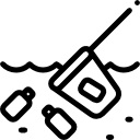 água poluída
